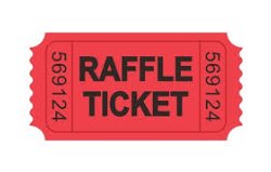Big Red Raffle ticket